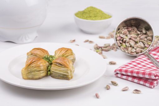 Baklava školjka s pistacijama
